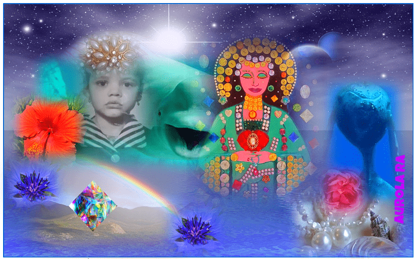 Magical Rainbow Inner Child:  Light Activator Template